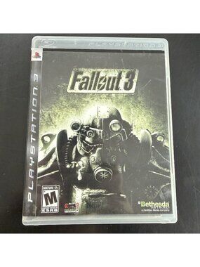 Fallout 3 (Sony PlayStation 3 PS3) With Manual Tested Working